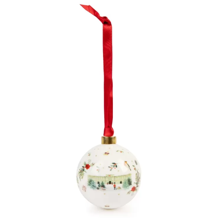 Royal Collection Shop Buckingham Palace Fine Bone China Bauble* Decorations