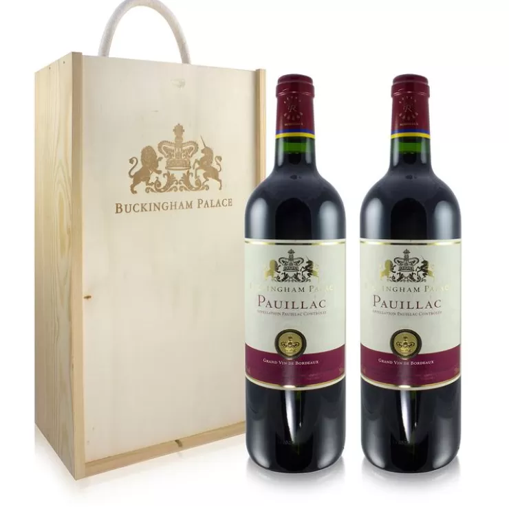 Royal Collection Shop Buckingham Palace Luxury Red Wine Gift Set* Wine & Spirits