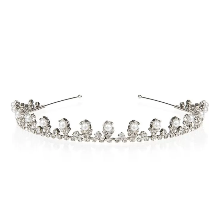 Royal Collection Shop Buckingham Palace Pearl And Crystal Tiara* Tiaras