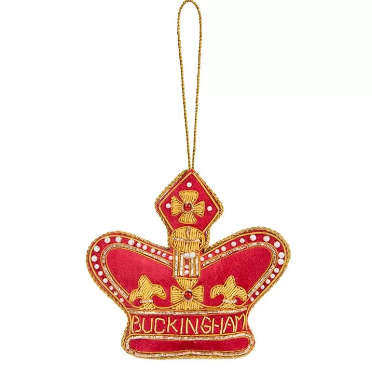 Royal Collection Shop Buckingham Palace Red Crown Decoration* Decorations