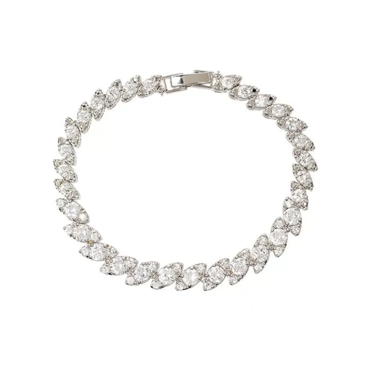 Royal Collection Shop Buckingham Palace Slim Oval Crystal Bracelet* Bracelets