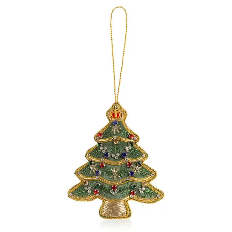 Royal Collection Shop Buckingham Palace Velvet Christmas Tree Decoration* Decorations