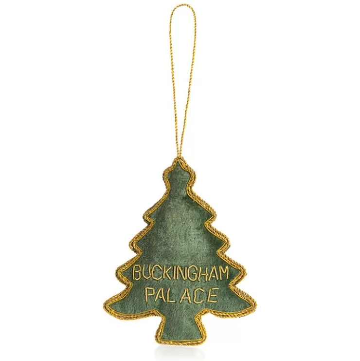 Royal Collection Shop Buckingham Palace Velvet Christmas Tree Decoration* Decorations