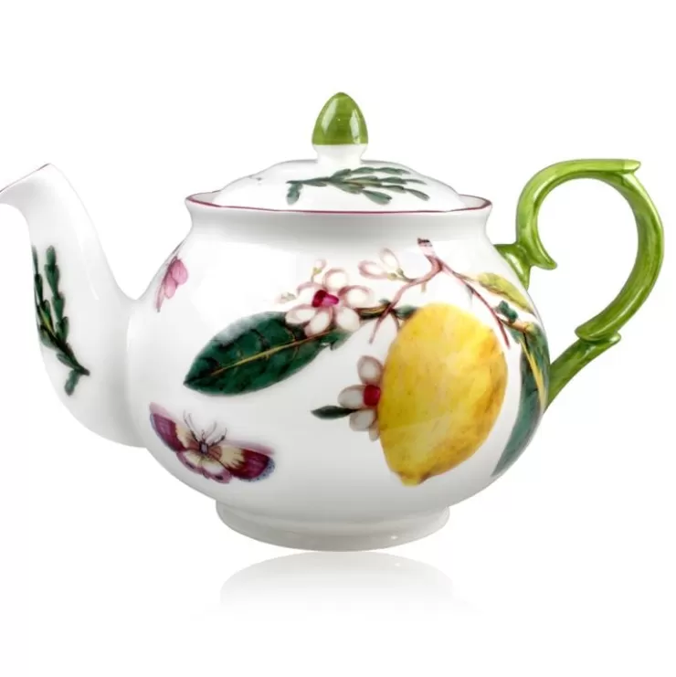 Royal Collection Shop Chelsea Porcelain 4 Cup Teapot* Chelsea Porcelain