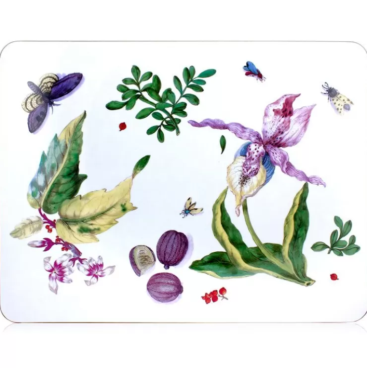 Royal Collection Shop Chelsea Porcelain Orchid Serving Mat* Dinnerware