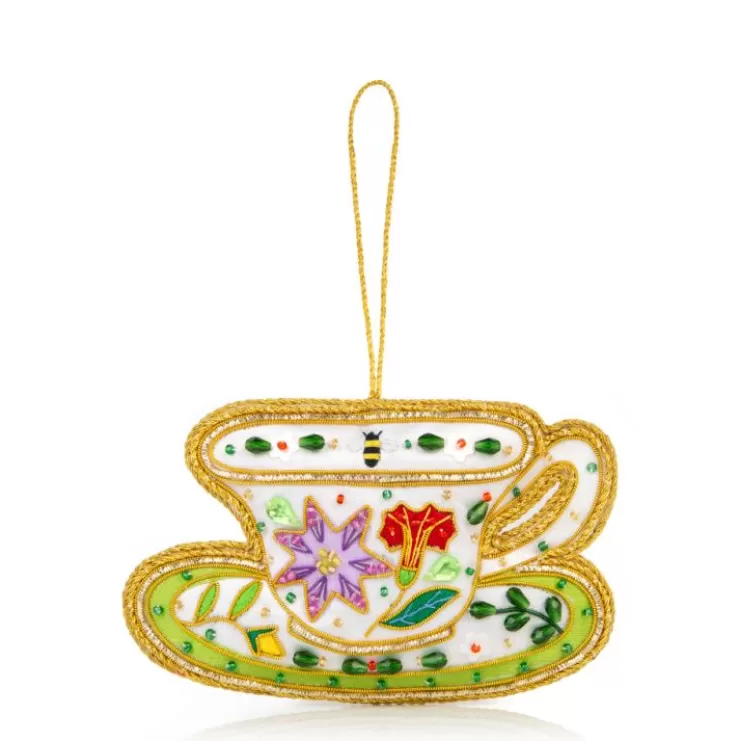 Royal Collection Shop Chelsea Teacup And Saucer Decoration* Chelsea Garden Collection