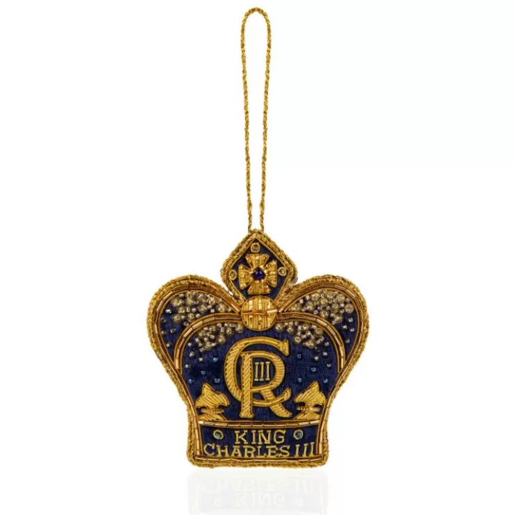 Royal Collection Shop Ciiir Crown Decoration* His Majesty The King'S 75Th Birthday