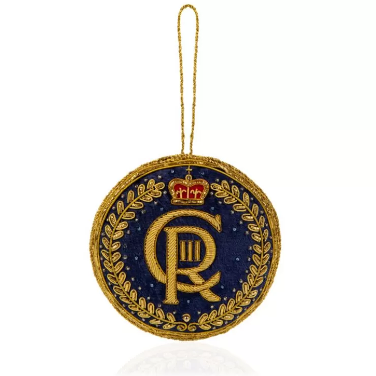 Royal Collection Shop Ciiir Roundel Decoration* His Majesty The King'S 75Th Birthday