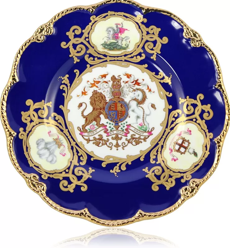 Royal Collection Shop Coal Exchange Plate* Plates & Bowls