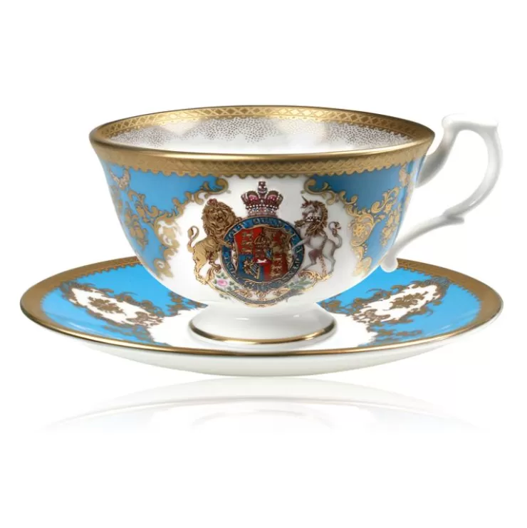 Royal Collection Shop Coat Of Arms Teacup And Saucer* Afternoon Tea