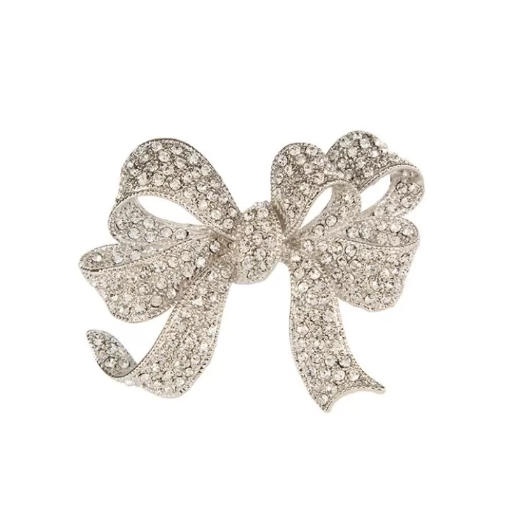 Royal Collection Shop Crystal Bow Brooch* Brooches