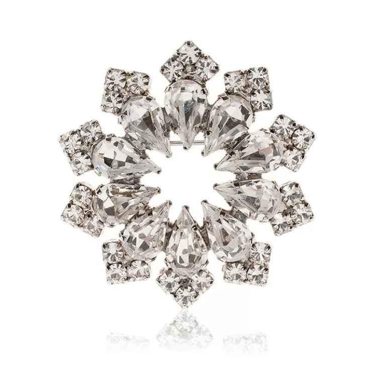 Royal Collection Shop Crystal Decagon Brooch* Brooches