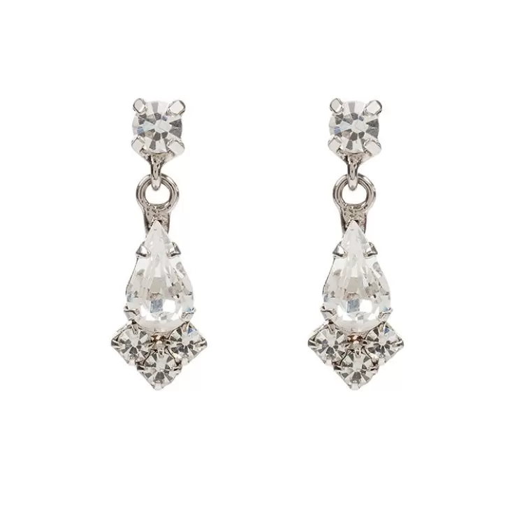 Royal Collection Shop Crystal Decagon Earrings* Earrings