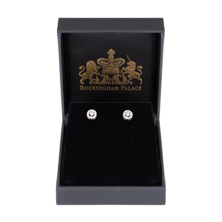 Royal Collection Shop Diamante Stud Earrings* Earrings