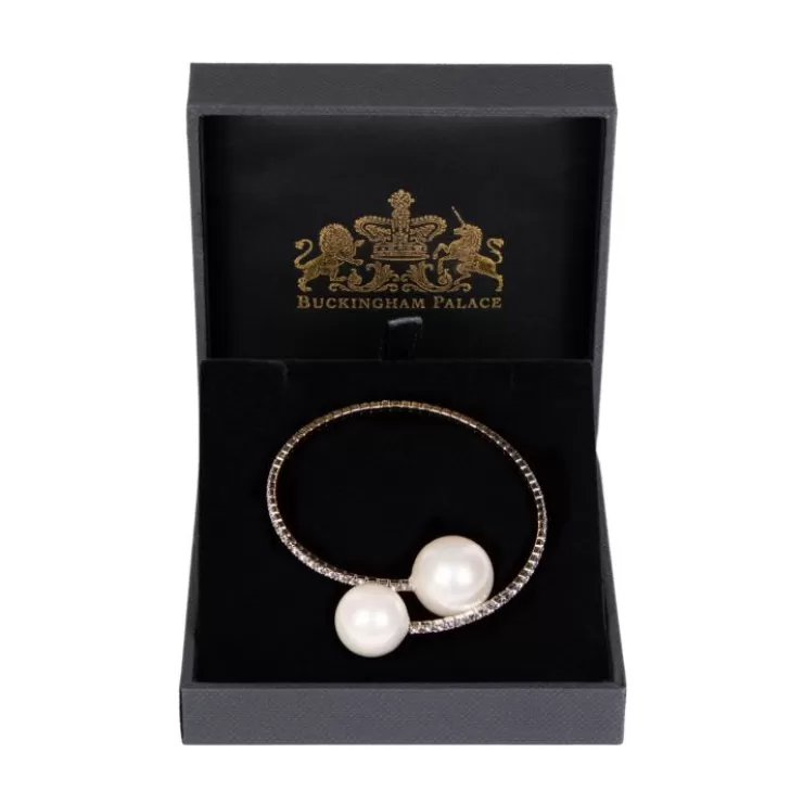 Royal Collection Shop Double Pearl Crystal Bracelet* Bracelets