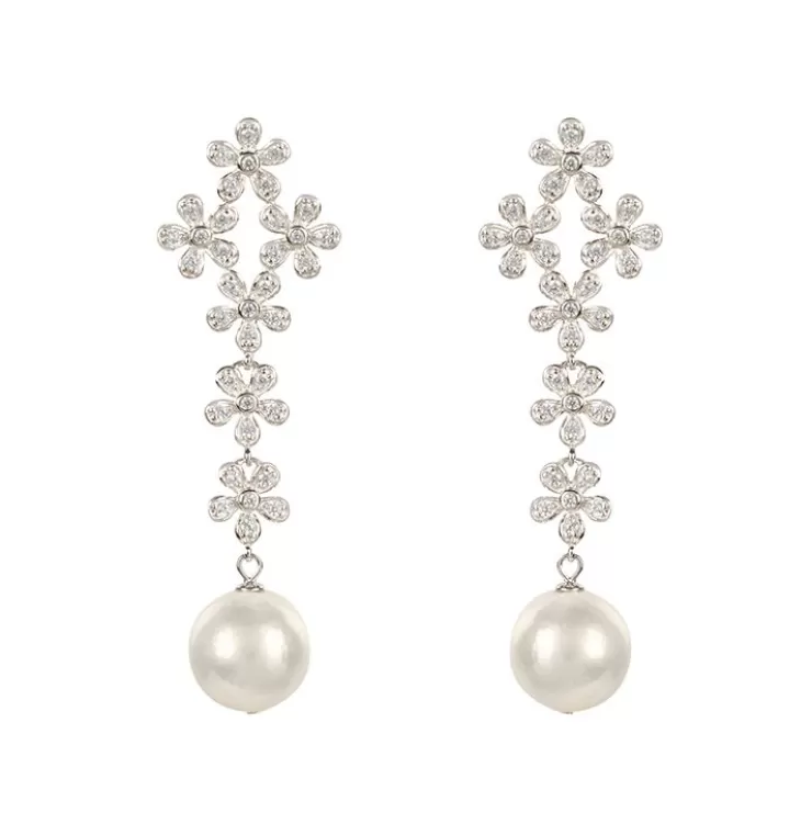 Royal Collection Shop Floral Drop Earrings* Earrings