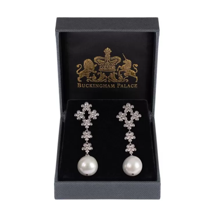 Royal Collection Shop Floral Drop Earrings* Earrings