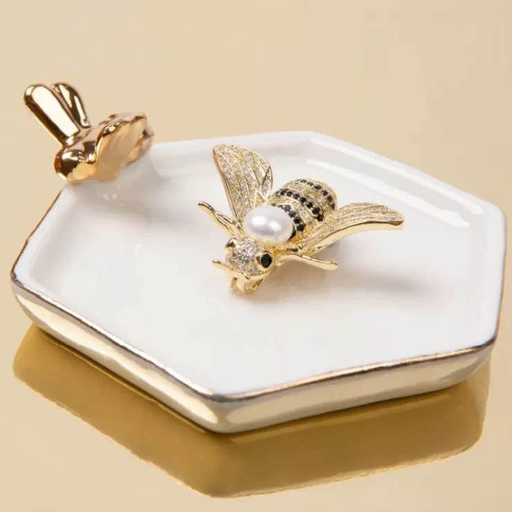 Royal Collection Shop Gold Bee Brooch* Brooches