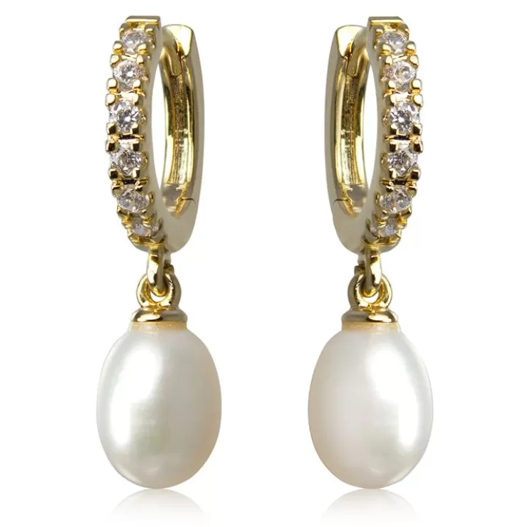 Royal Collection Shop Gold Pearl Earrings* Earrings