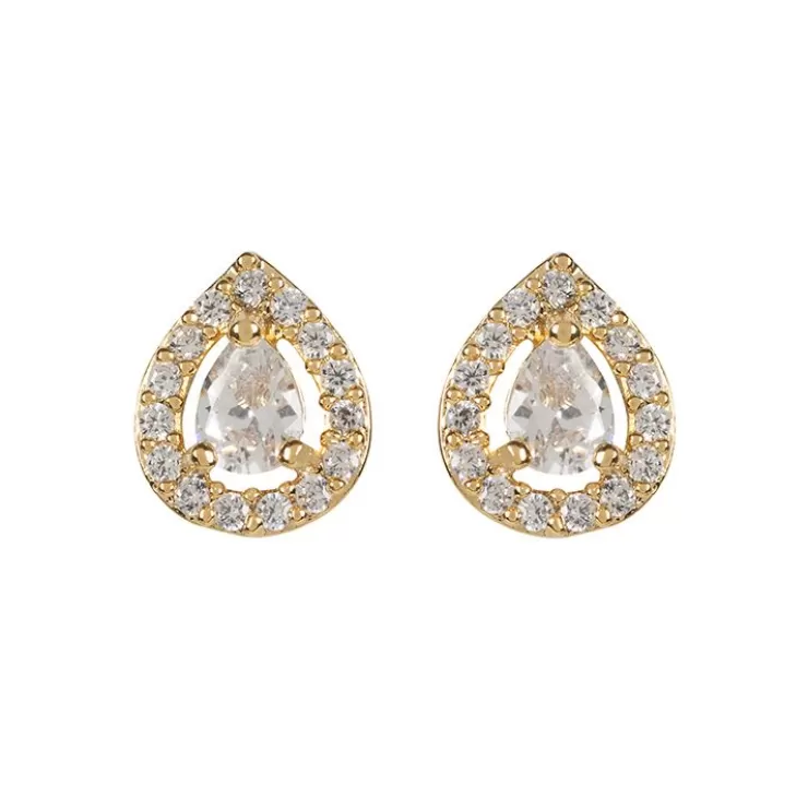 Royal Collection Shop Gold Teardrop Earrings* Earrings