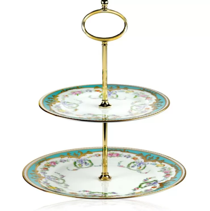 Royal Collection Shop Great Exhibition 2 Tier Cake Stand* Afternoon Tea