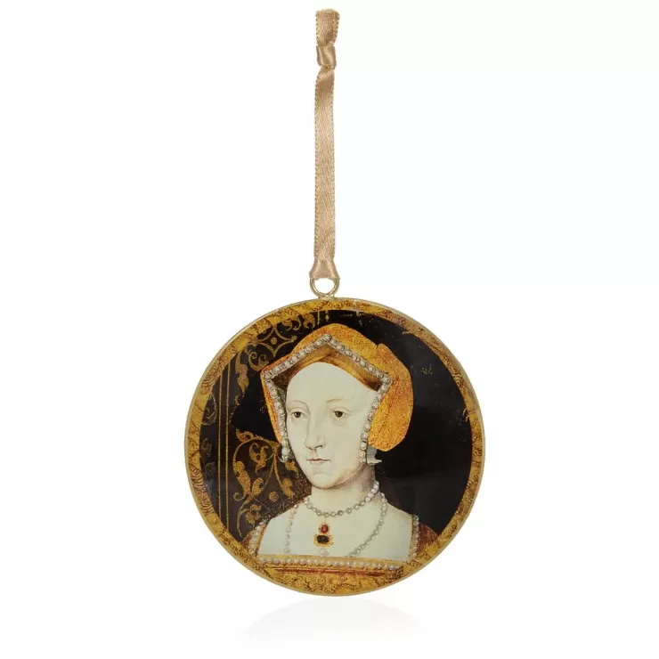 Royal Collection Shop Holbein Jane Seymour Tin Decoration* Decorations