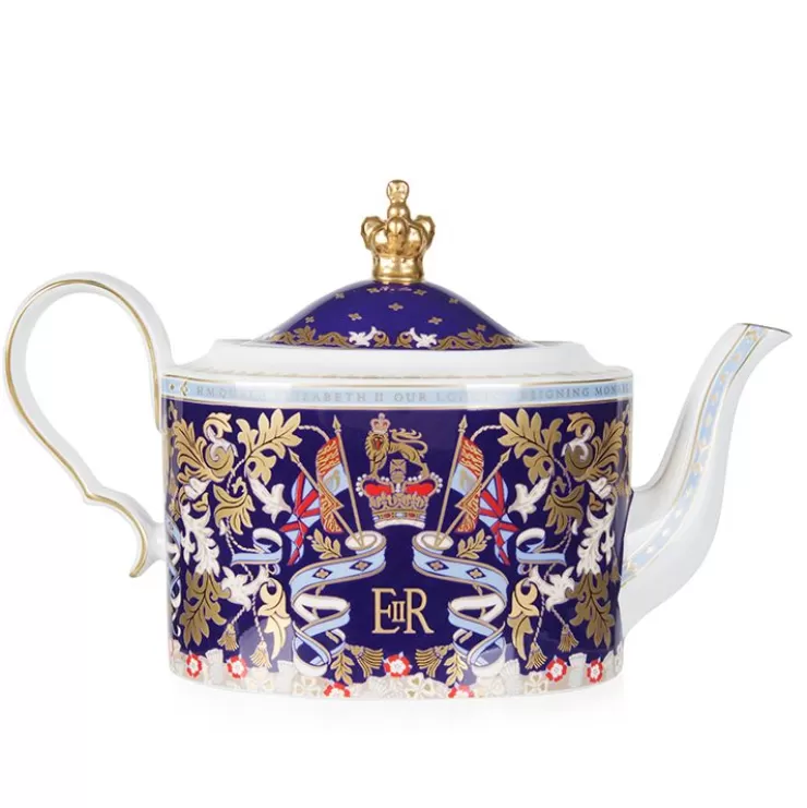 Royal Collection Shop Longest Reigning Monarch 6 Cup Teapot* Teapots