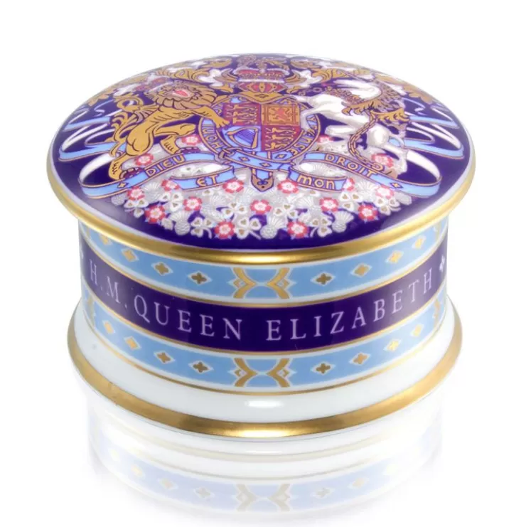 Royal Collection Shop Longest Reigning Monarch Pillbox* Longest Reigning Monarch