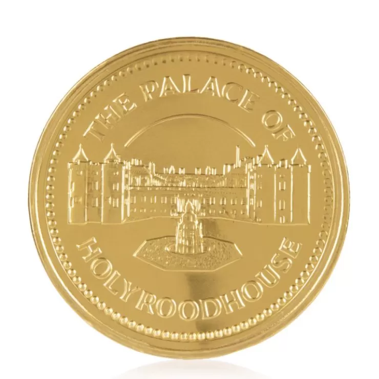 Royal Collection Shop Palace Of Holyroodhouse Chocolate Coin* Confectionery & Chocolates