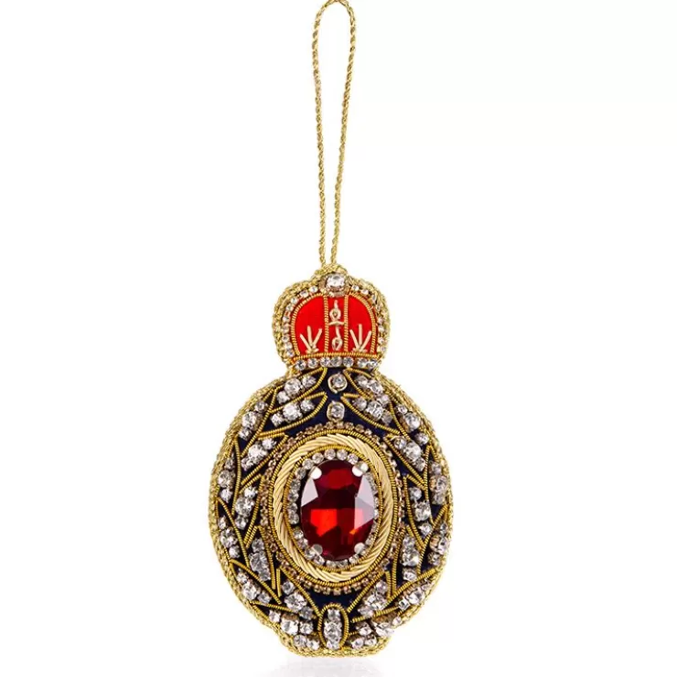 Royal Collection Shop Palace Of Holyroodhouse Red Jewel Decoration* Decorations