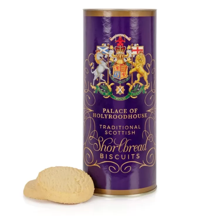 Royal Collection Shop Palace Of Holyroodhouse Shortbread Tube* Biscuits