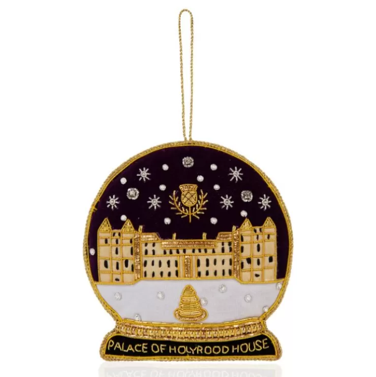 Royal Collection Shop Palace Of Holyroodhouse Snow Globe Decoration* Decorations