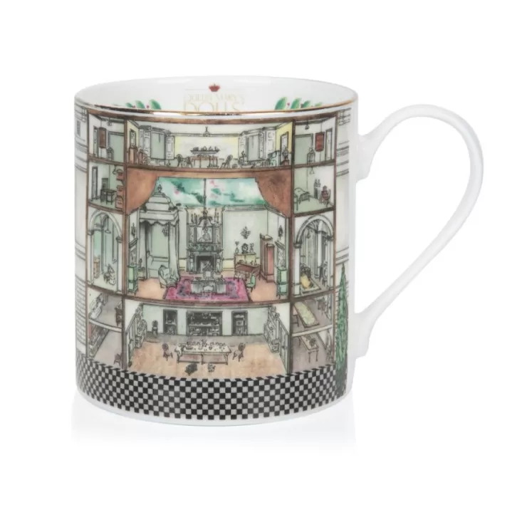 Royal Collection Shop Queen Mary'S Dolls' House Coffee Mug* Tankards & Mugs