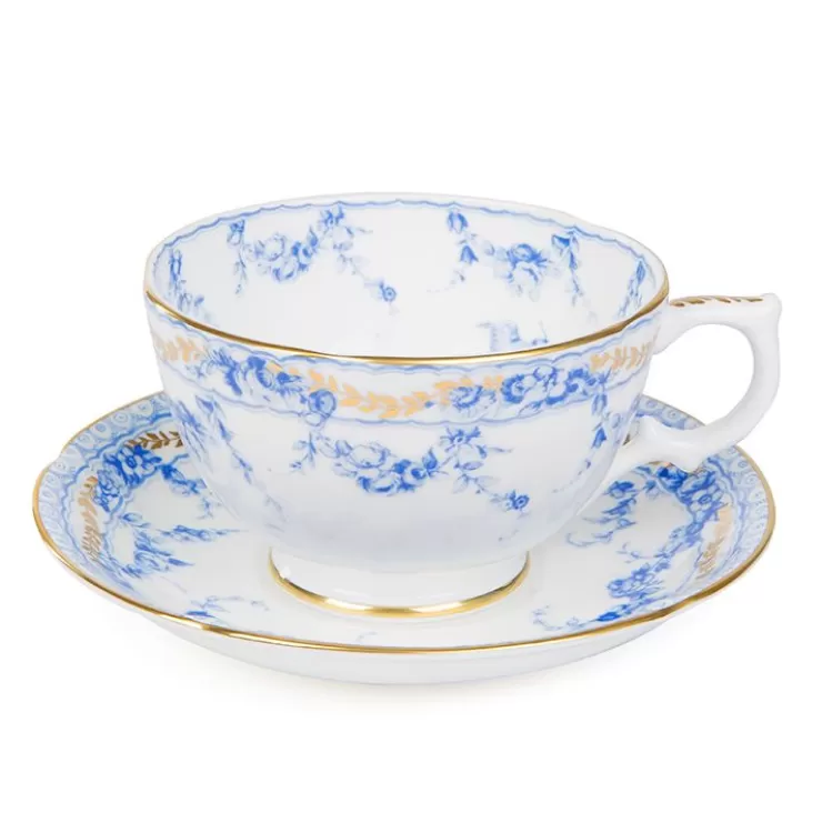 Royal Collection Shop Royal Birdsong Gilded Breakfast Cup And Saucer* Royal Birdsong