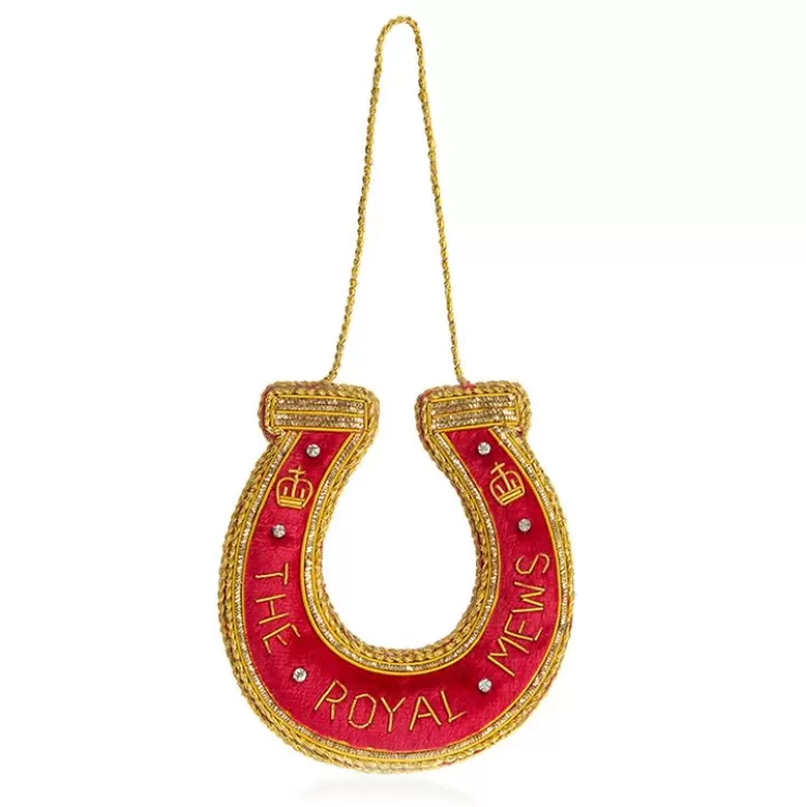 Royal Collection Shop Royal Mews Horseshoe Decoration* Decorations