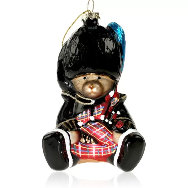 Royal Collection Shop Scottish Piper Glass Ornament* Decorations