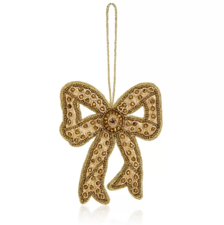 Royal Collection Shop Style & Society Gold Bow Decoration* Decorations