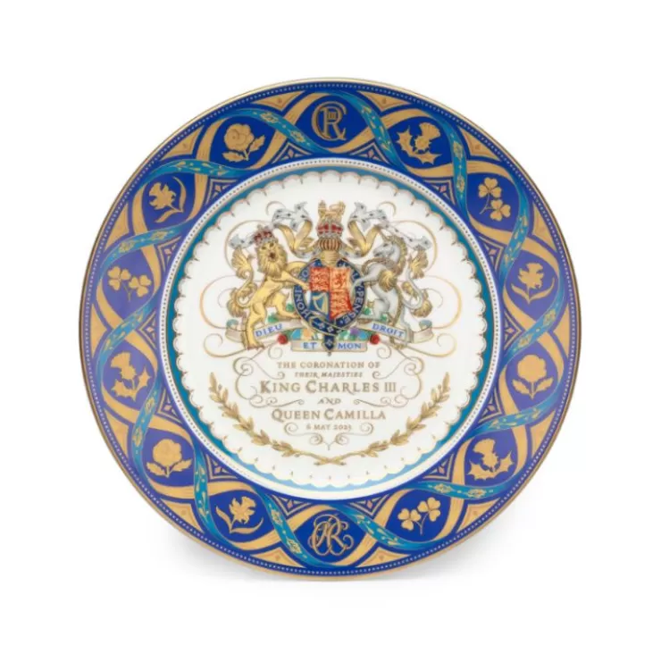 Royal Collection Shop The Coronation Dessert Plate* Plates & Bowls