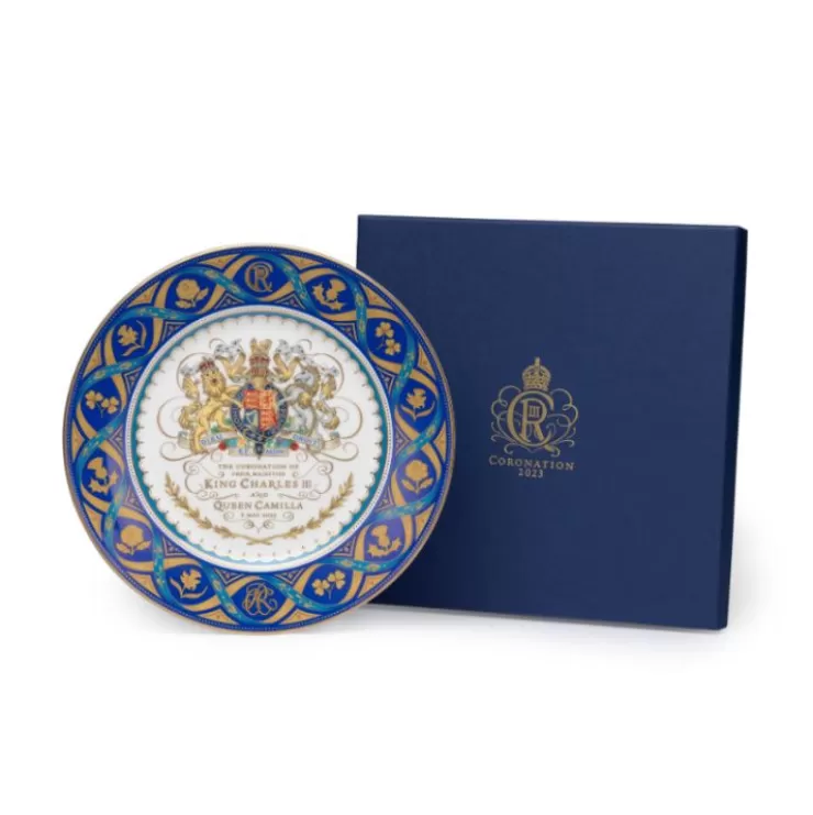 Royal Collection Shop The Coronation Dessert Plate* Plates & Bowls