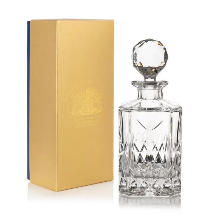 Royal Collection Shop The Coronation Limited Edition Decanter* Wine & Spirits