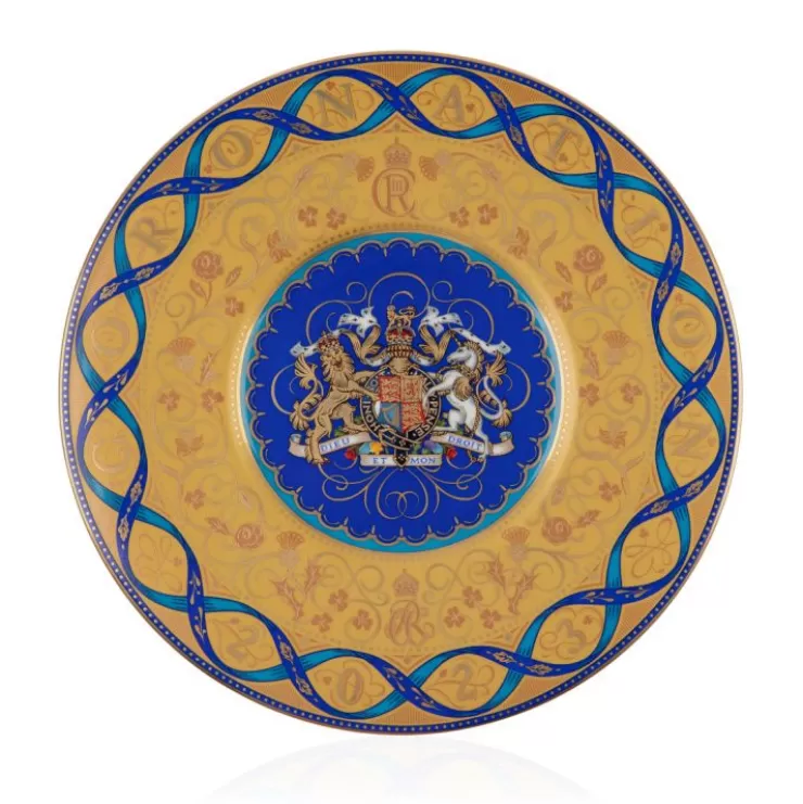 Royal Collection Shop The Coronation Limited Edition Disc Plate* Plates & Bowls