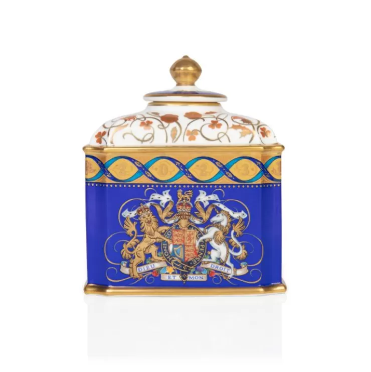 Royal Collection Shop The Coronation Limited Edition Tea Caddy* The Coronation Of King Charles Iii