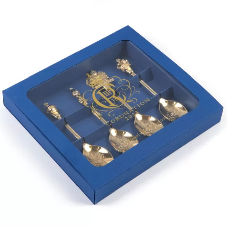 Royal Collection Shop The Coronation Set Of Spoons* Afternoon Tea