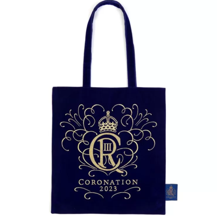 Royal Collection Shop The Coronation Velvet Tote Bag* Bags