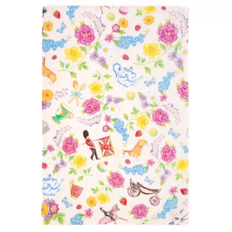 Royal Collection Shop The Summertime Cream Tea Towel* Home Linens