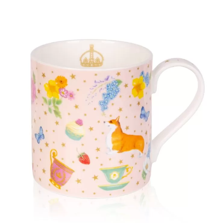 Royal Collection Shop The Summertime Pink Coffee Mug* Breakfast Table