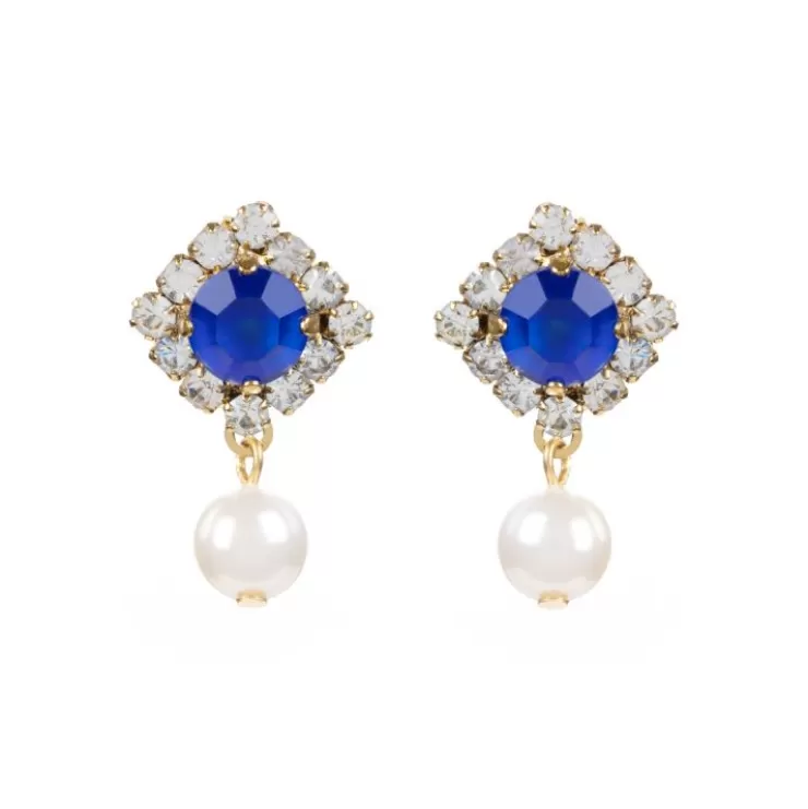 Royal Collection Shop Vicki Sarge Drop Pearl Studs* Earrings