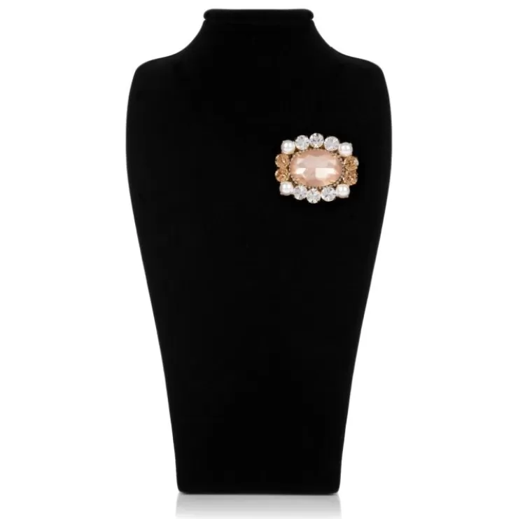 Royal Collection Shop Vicki Sarge Pink Crystal Brooch* Brooches