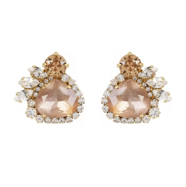 Royal Collection Shop Vicki Sarge Pink Stud Earrings* Earrings