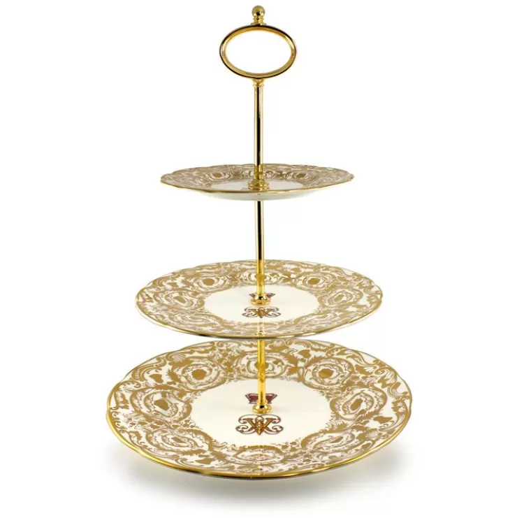 Royal Collection Shop Victoria And Albert 3 Tier Cake Stand* Afternoon Tea